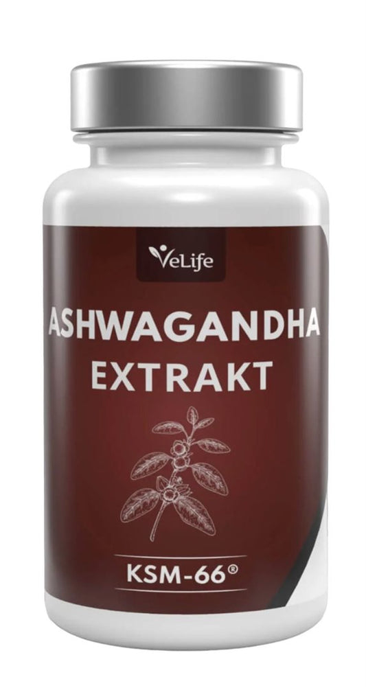 VELIFE Ashwagandha Extrakt KSM-66 Tabl