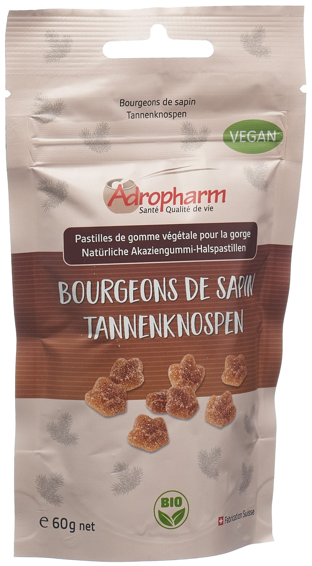 ADROPHARM Tannenknospen Bonbons Bio