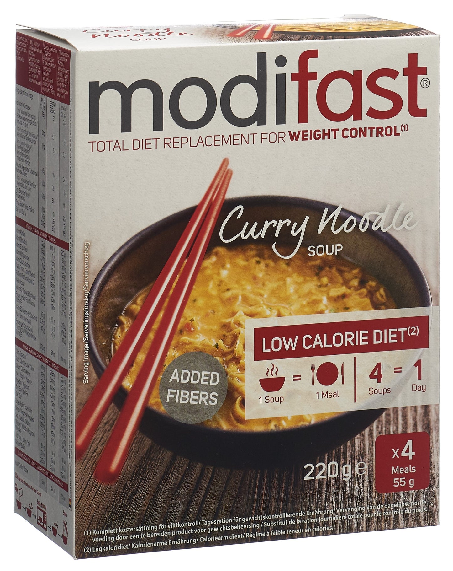 MODIFAST Nudelsuppe Curry