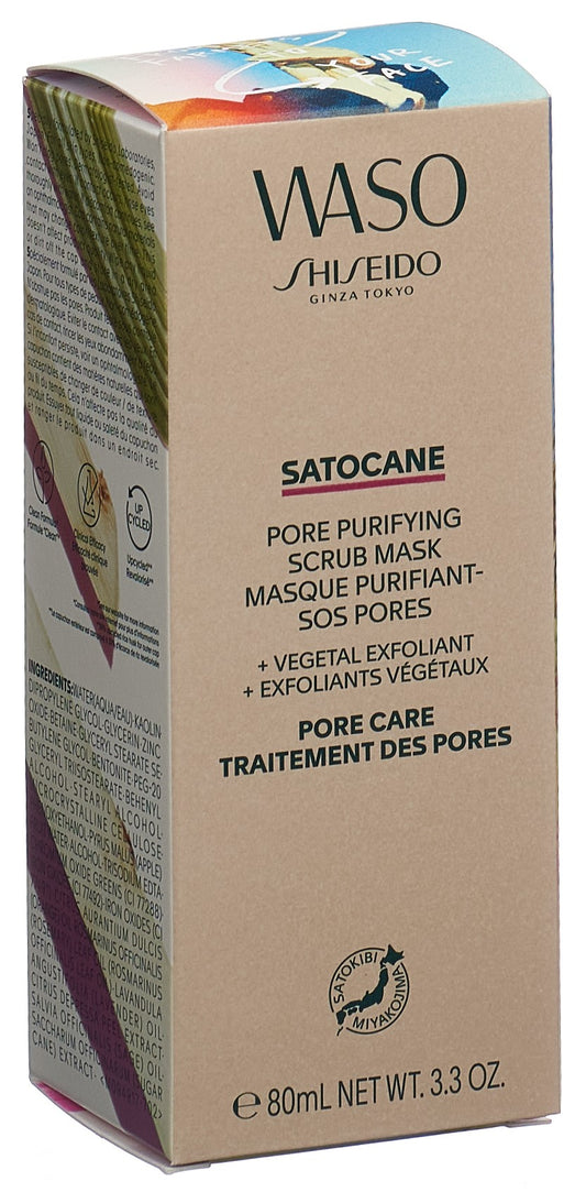 SHISEIDO WASO Satocane Pore Purif Scrub