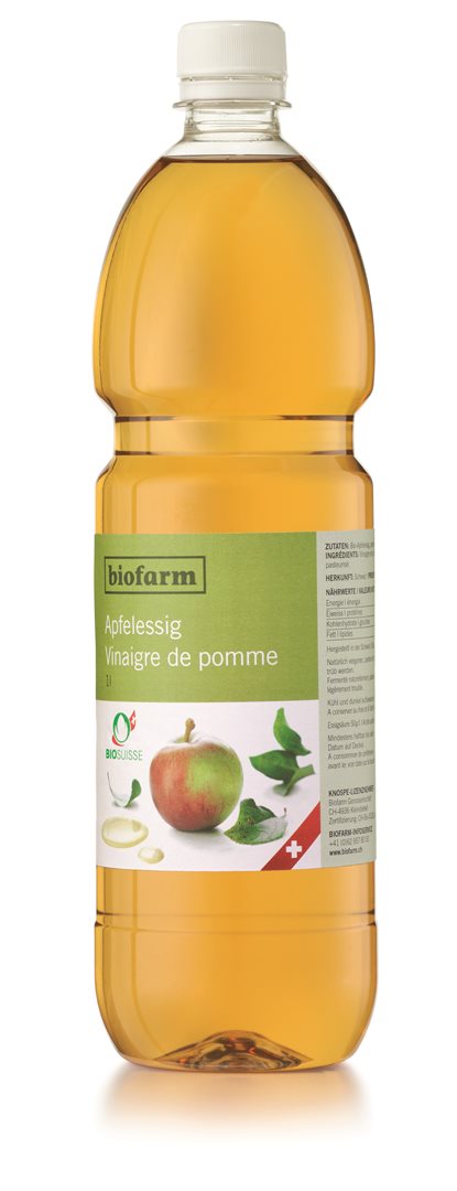 BIOFARM Apfelessig Knospe Pet