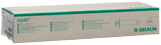 B. BRAUN Injekt Spritze 2ml Luer-Lock