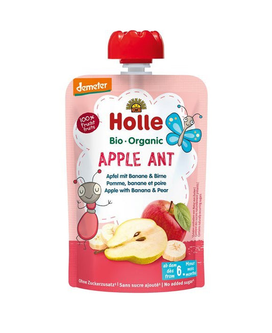 HOLLE Apple Ant Pouchy Apfel Banane Birne