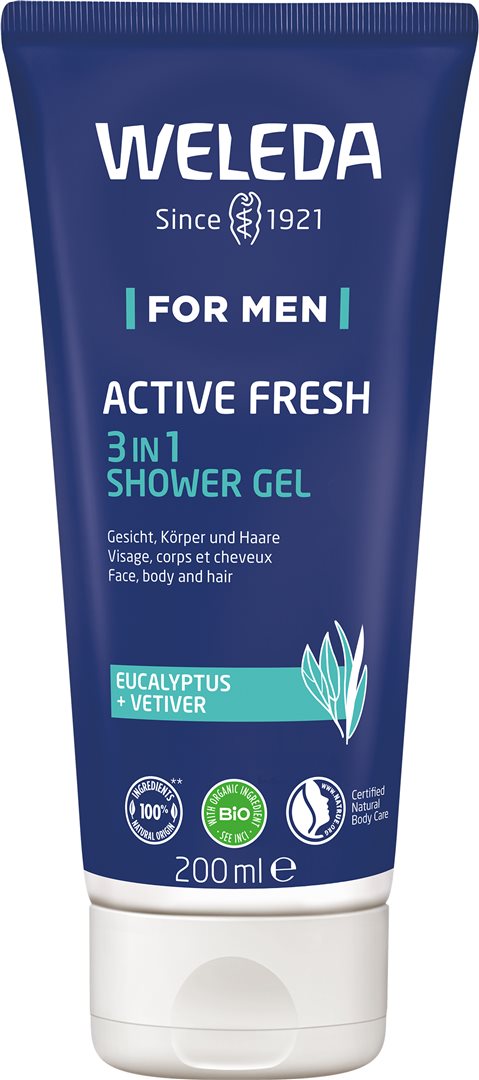 WELEDA FOR MEN Duschgel Aktiv