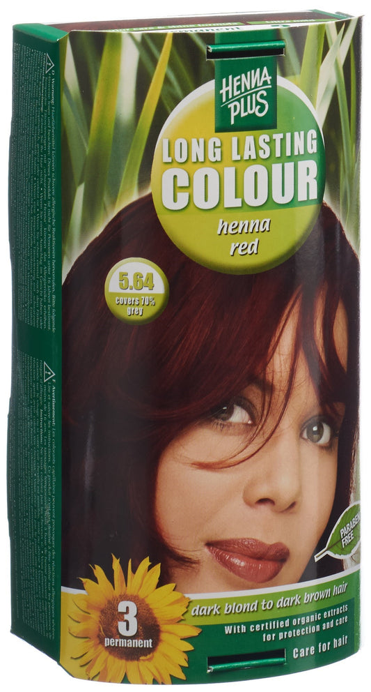HENNA PLUS Long Last Colour 5.64 henna rot