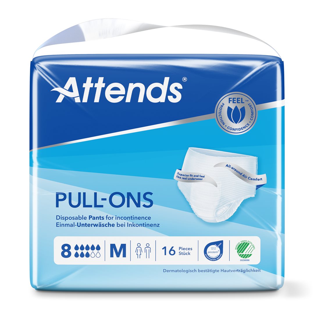 ATTENDS Pull Ons 8 M