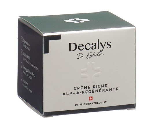 DECALYS Crème riche alpha-régénérante