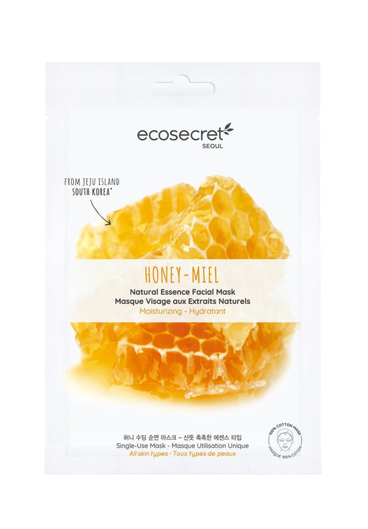 ECOSECRET Gesichtsmaske feuchtigkeits Honig