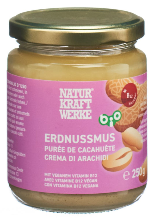 NATURKRAFTWERKE Erdnussmus B12 Deme Bio/kbA