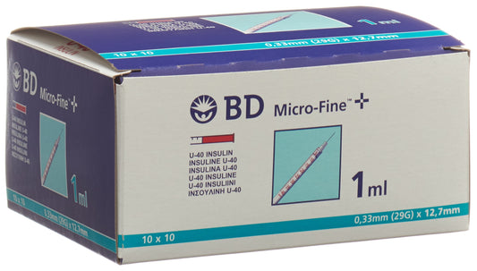 BD MICROFINE+ U40 Insu Spr