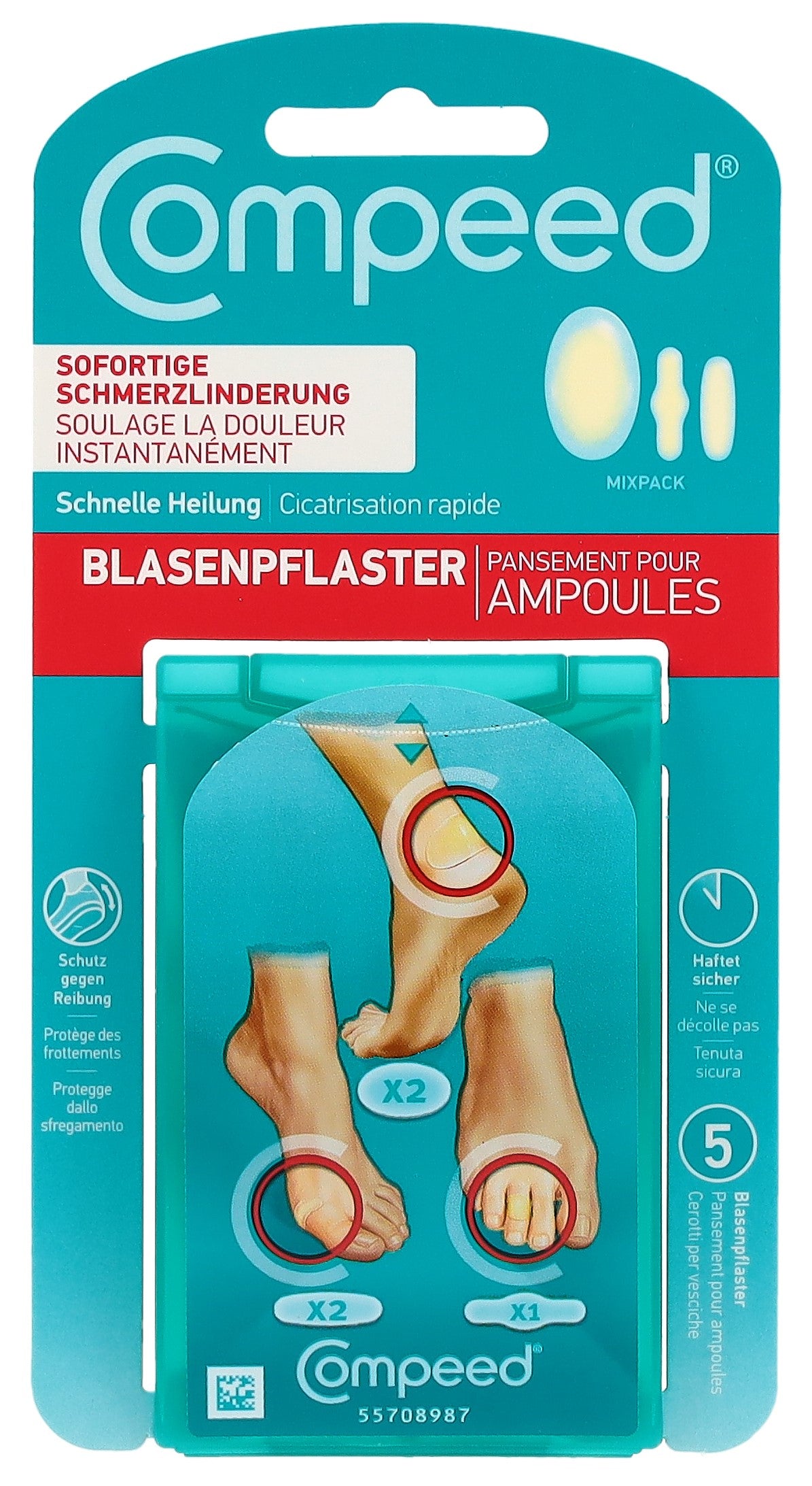 COMPEED Blasenpflaster Mix