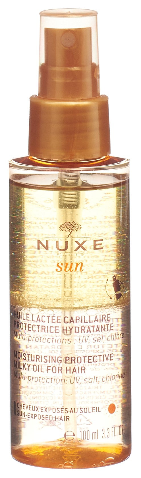 NUXE SUN Huile Lactee Cap Prot Hydr