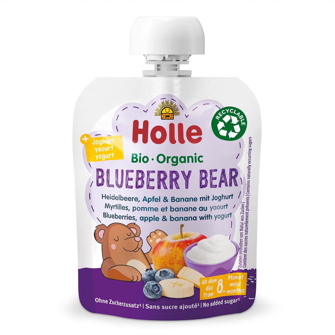 HOLLE Blueberry Bear Pouchy Heide Apf Ban Jog