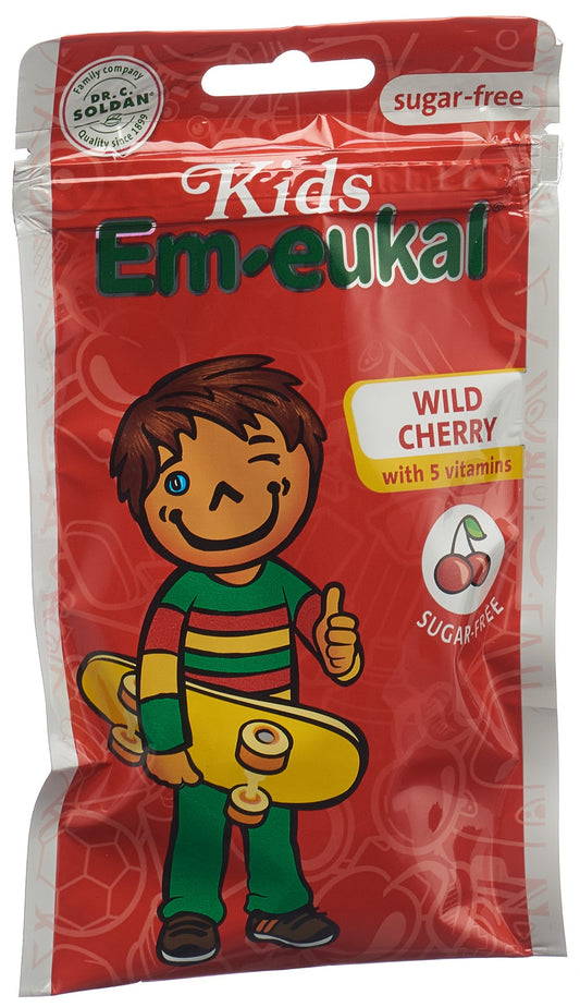 SOLDAN EM-EUKAL Kids Wildkirsche zuckerfrei