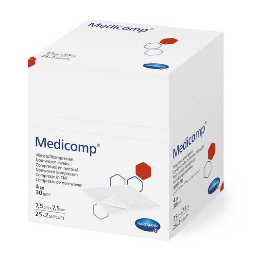 MEDICOMP Bl 4 fach S30 7.5x7.5 steril
