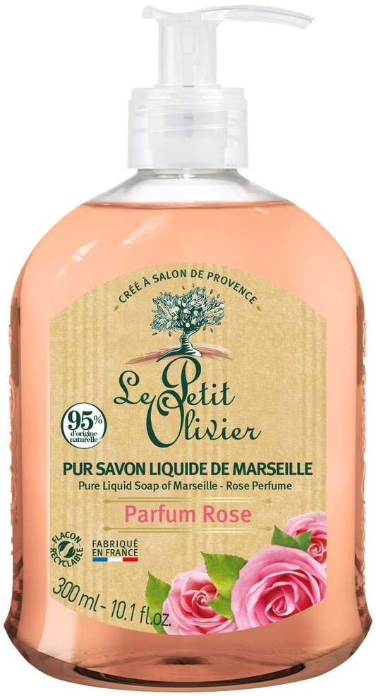 LE PETIT OLIVIER savon liquide rose