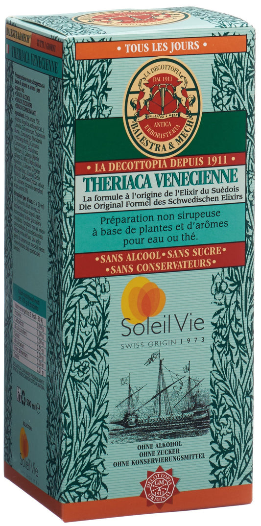 SOLEIL VIE Theriaca Vénécienne Schwedenelix