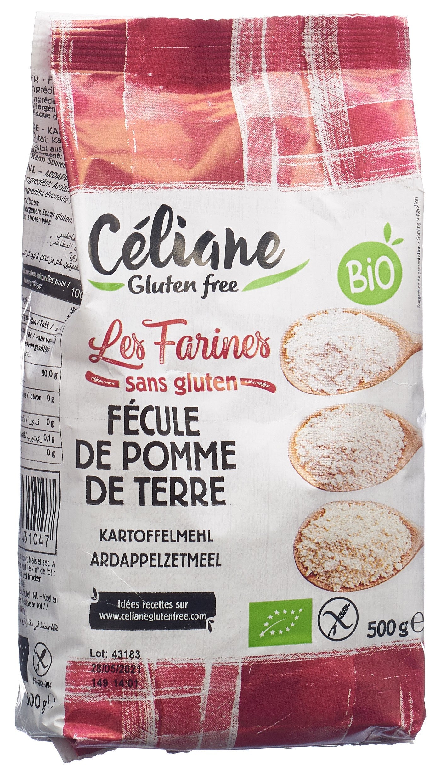 CELIANE Kartoffelstärke glutenfrei Bio