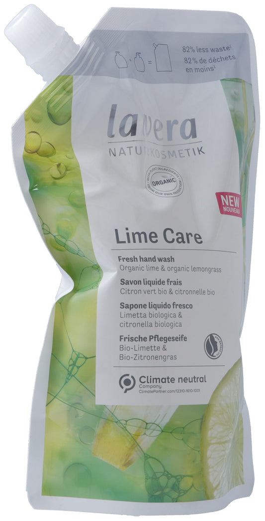 LAVERA Pflegeseife Lime Care Nachfüllbtl