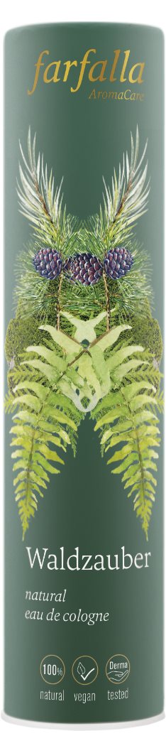 FARFALLA natural eau de cologne Waldzauber