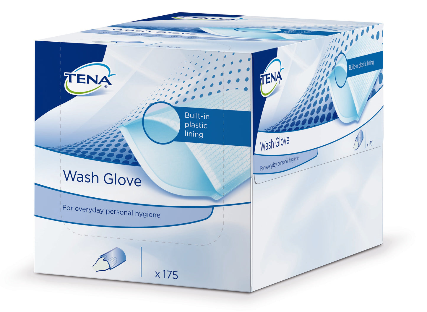 TENA Wash Glove mit Folie