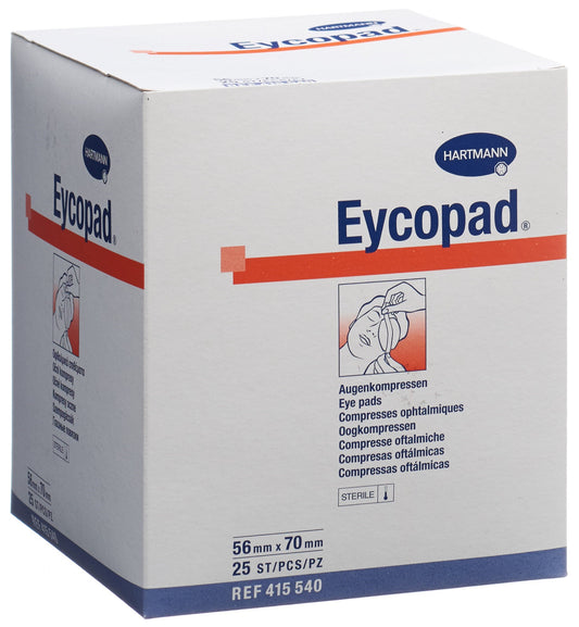 EYCOPAD Augenkompressen 70x56mm steril