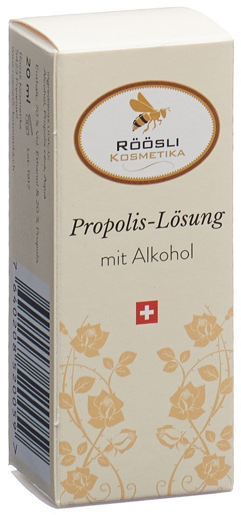 RÖÖSLI Propolis Lösung mit Alkohol