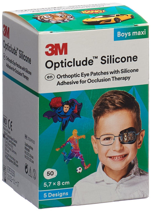 3M OPTICLUDE Sil Augenv 5.7x8cm Maxi Bo (n)