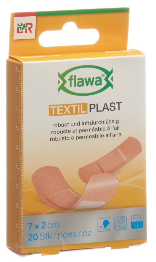 FLAWA Textil Plast Schnellverband 2x7cm