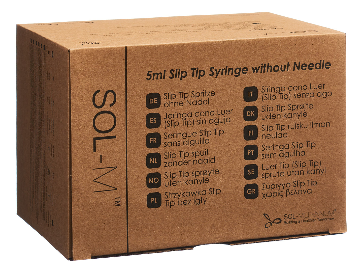 SOL-M Einwegspritze 5ml SlipTip