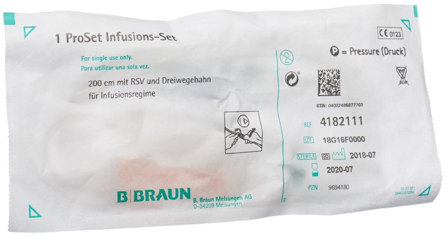 INTRAFIX PROSET Infusionsset 15cm RV DWH