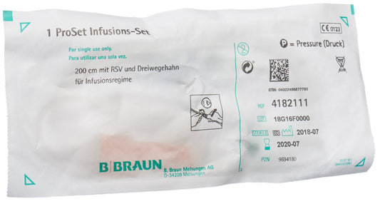 INTRAFIX PROSET Infusionsset 15cm RV DWH