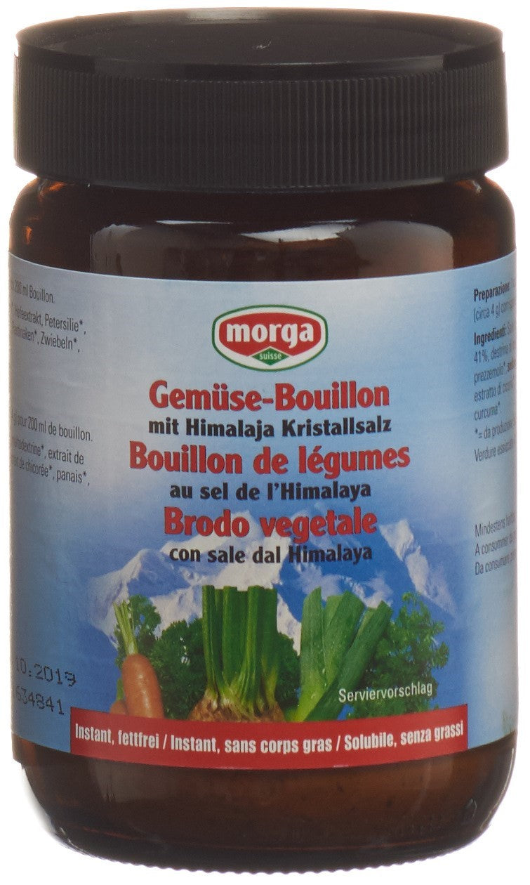 MORGA Gemüse Bouillon mit Himalajasalz
