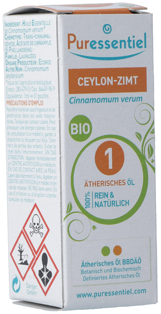 PURESSENTIEL Ceylon-Zimt Äth/Öl Bio