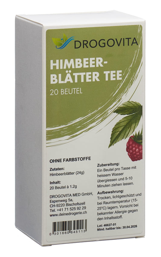 DROGOVITA Himbeerblätter Tee