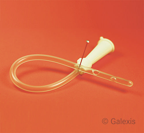 QUALIMED Frauenkatheter CH14 18cm PVC st