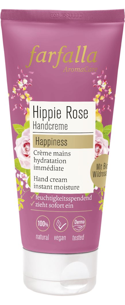 FARFALLA Handcreme Hippie rose