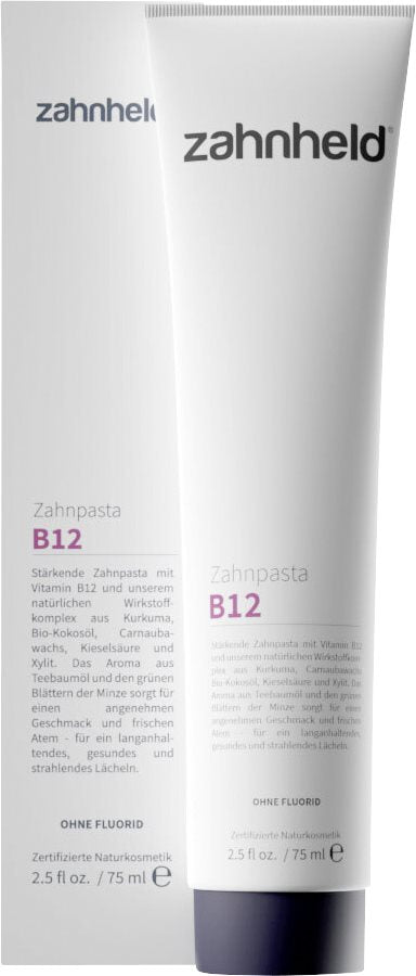 ZAHNHELD Zahncreme Vitamin B12 o Flour