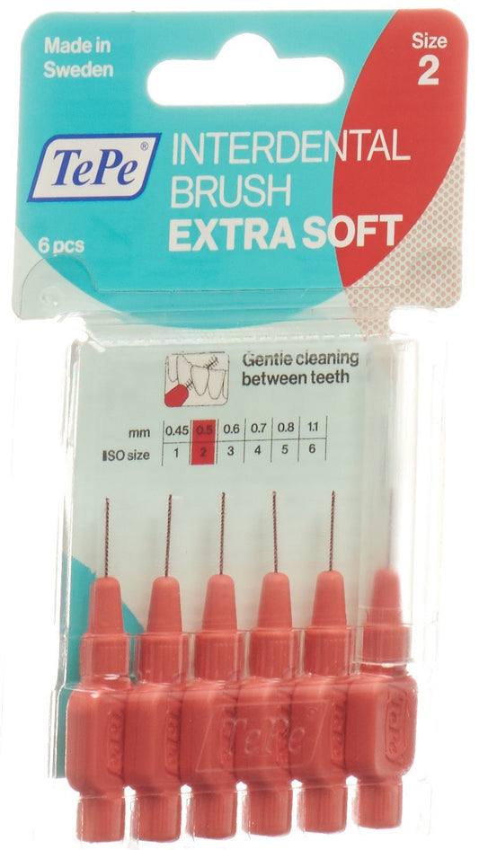 TEPE Interden Brush 0.50mm x-soft rot