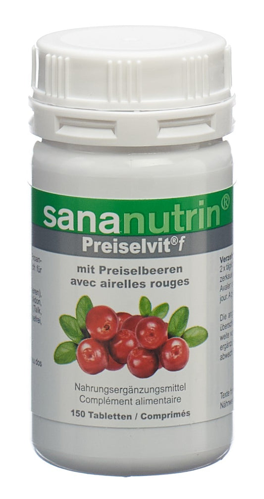SANANUTRIN Preiselvit f Tabl