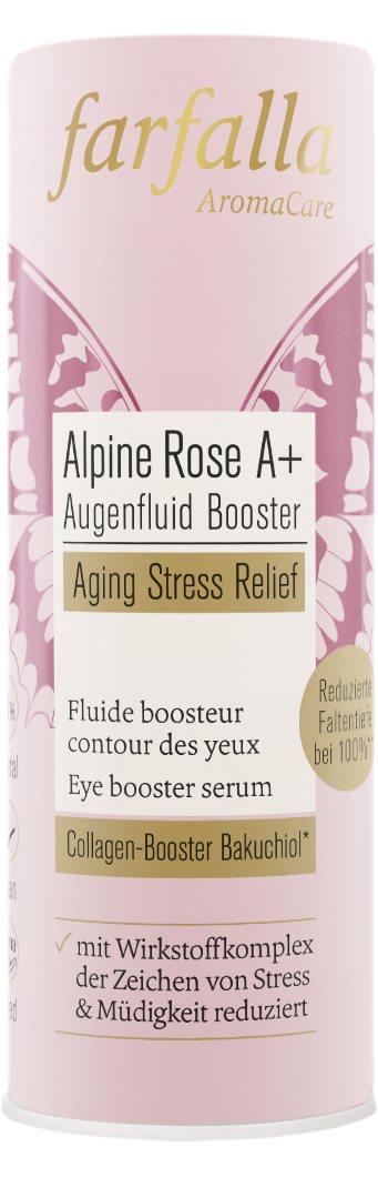 FARFALLA Alpine Rose A+ Augenfluid Boos