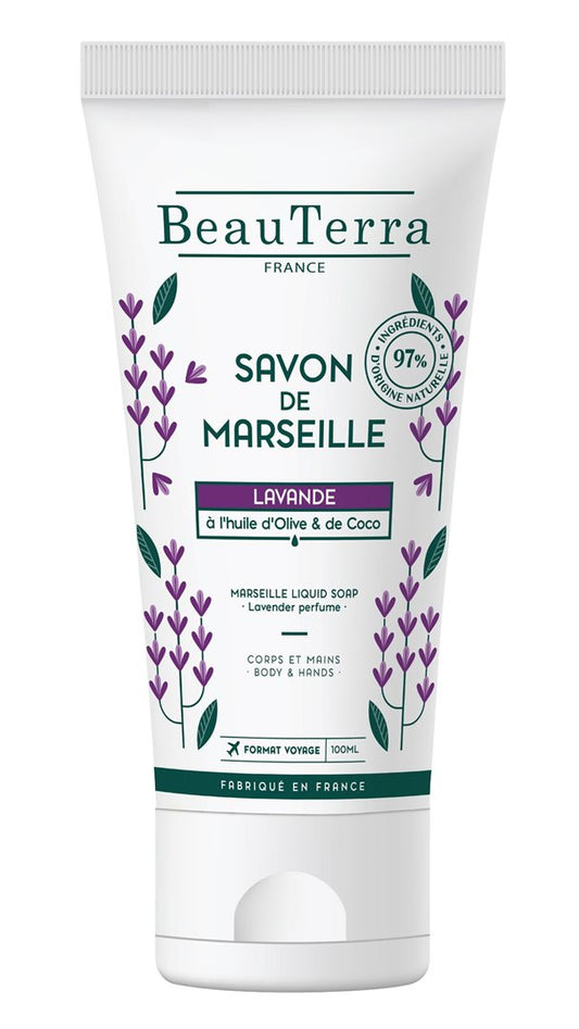 BEAUTERRA Flüssigseife Marseille Lavendel
