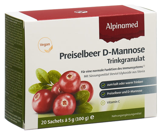 ALPINAMED Preiselbeer D-Mannose Gran