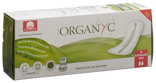 ORGANYC Slipeinlagen maxi extra lang