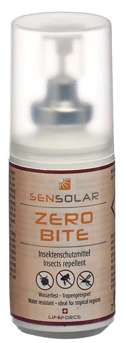 SENSOLAR Zero Bite Mücken & Zeckenschutz