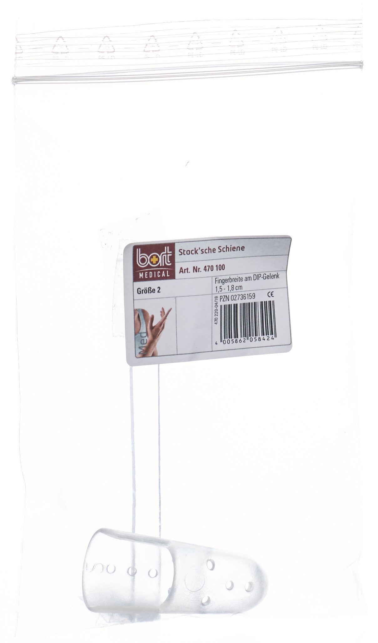 BORT Stack'sche Schiene Gr2 transparent