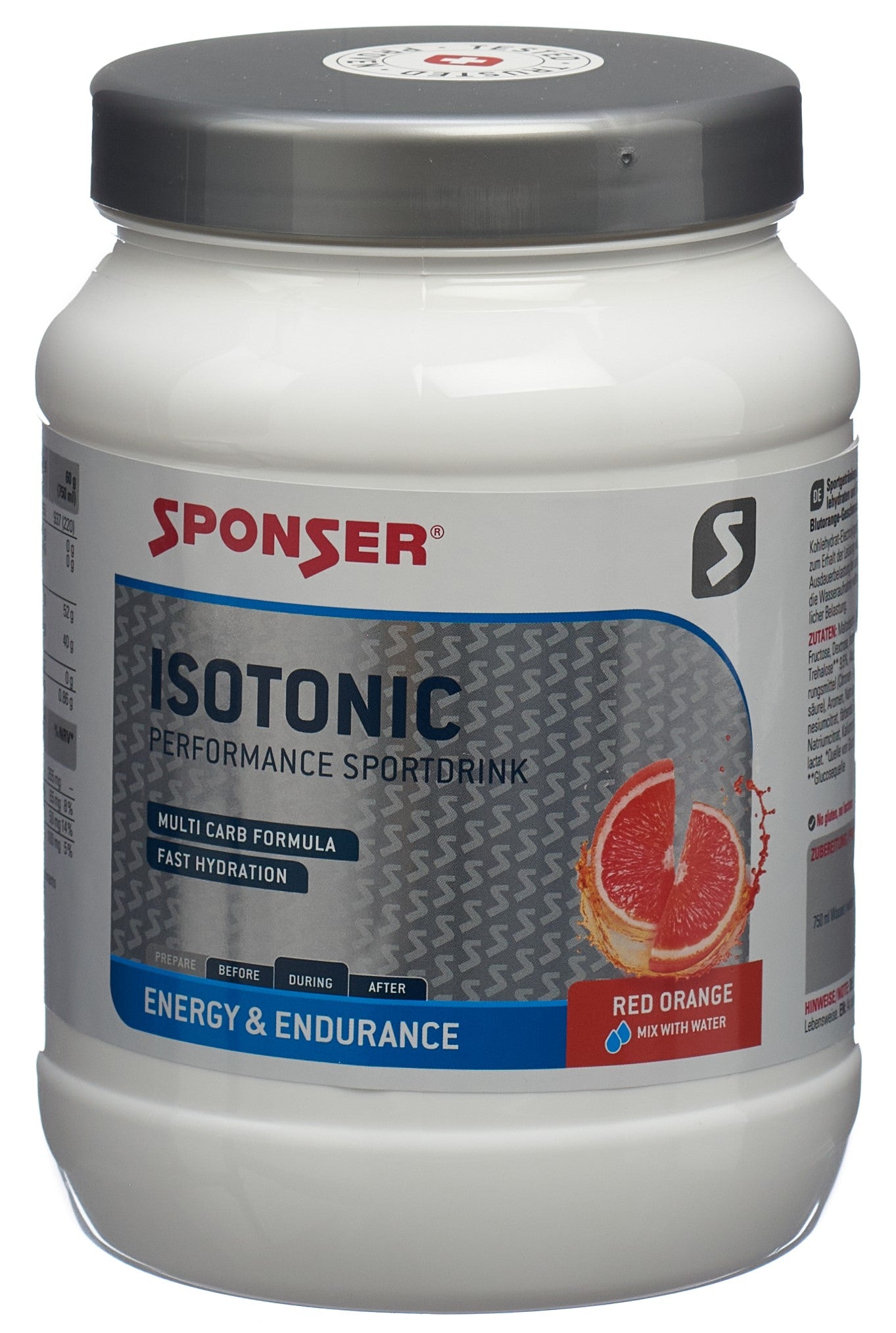 SPONSER Isotonic Red Orange