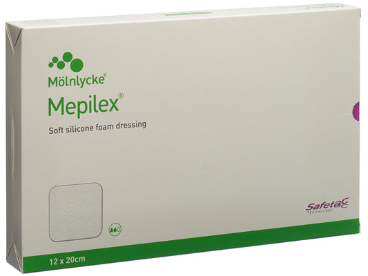 MEPILEX Schaumverband Safetac 12x20cm Si neu