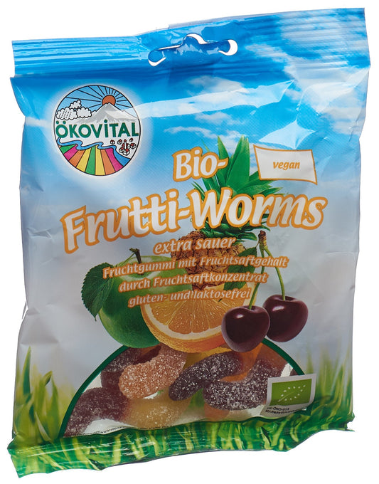 ÖKOVITAL Frutti-Worms ohne Gelatine