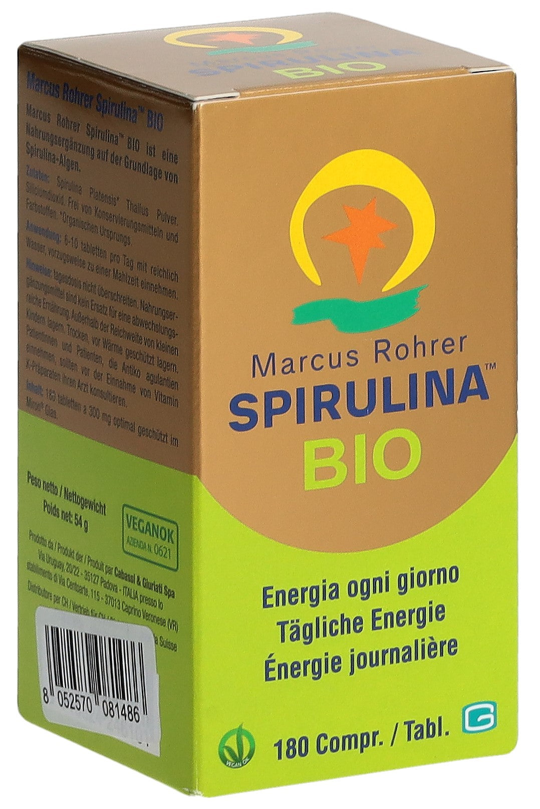 MARCUS ROHRER Spirulina Tabl Bio (neu)